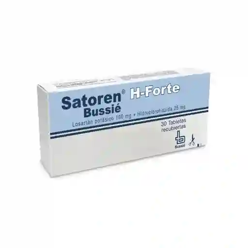 Satoren-H Forte (100 mg / 25 mg) 30 Tabletas