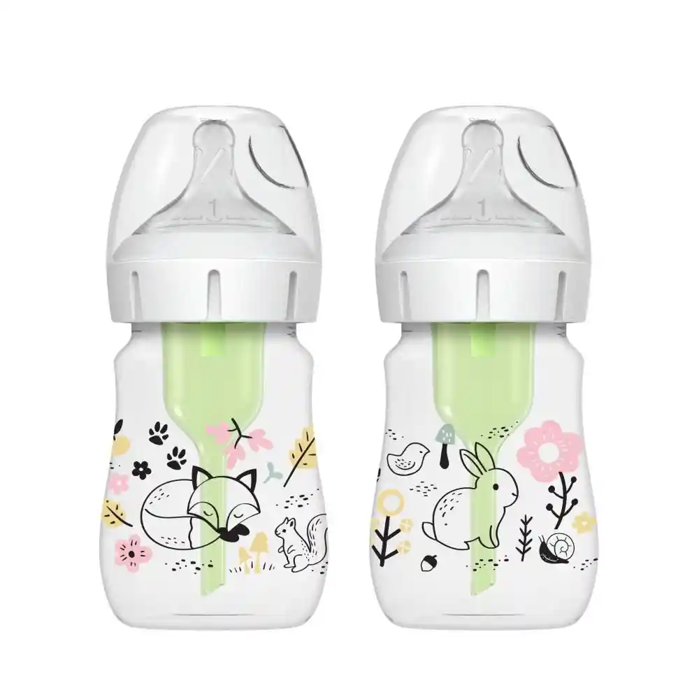 Set Teteros Ba Decorado Oceano *2 Dr.browns D32739