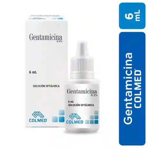 Colmed Gentamicina Solución Oftálmica (0.3 %)