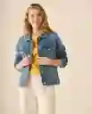 Chaqueta Azul Azulado Medio Talla L 123G003 Esprit