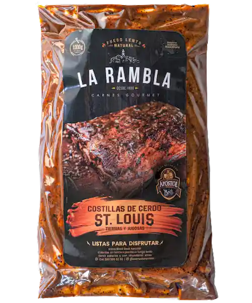 St Louis Costilla Black Bock Apostol