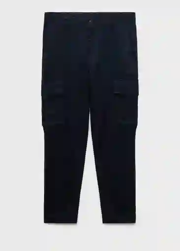 Pantalón Charles Navy Talla 40 Hombre Mango