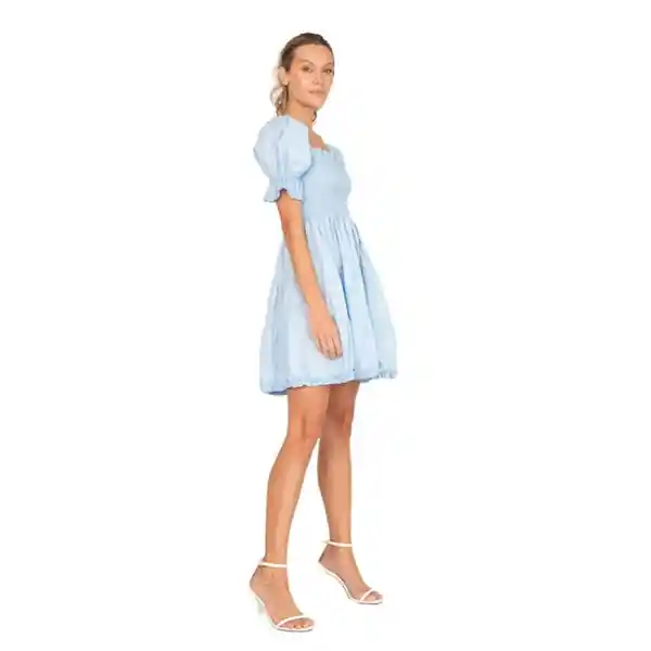 Vestido Corto Bondi Azul Cl Xs