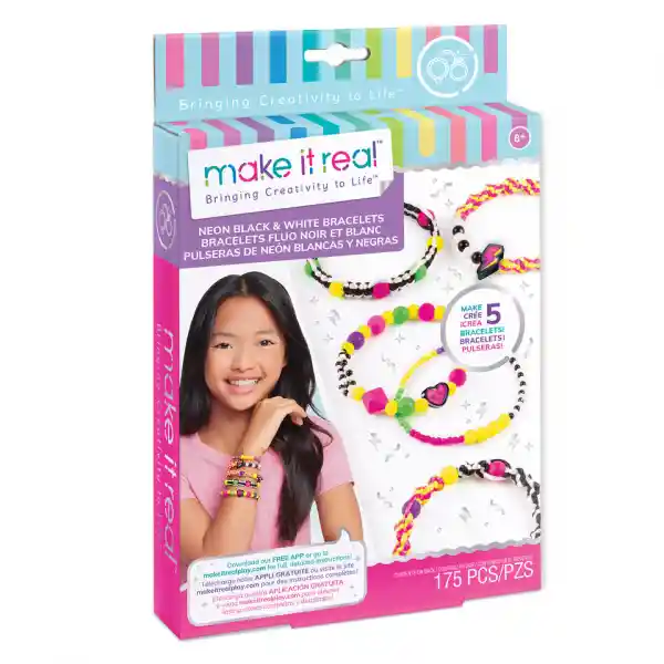 Make it Real Set Rainbow Treasure Bracelets