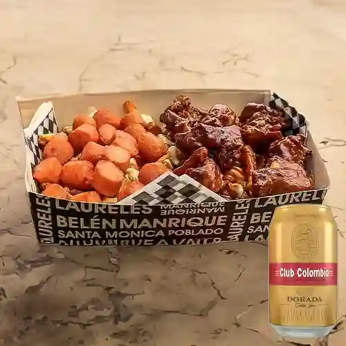 Combo Robledo + Cerveza Club Colombia Dorada Lta 330ml