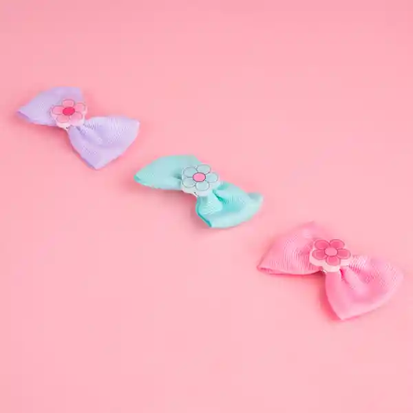 Set de Broches Para Cabello Serie Flower Monos Miniso