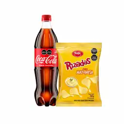 Combo Coca-Cola Original 1.5 L + Rizadas Mayonesa 105 g