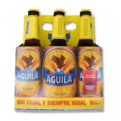 Cerveza Aguila Original - Botella 330ml x6