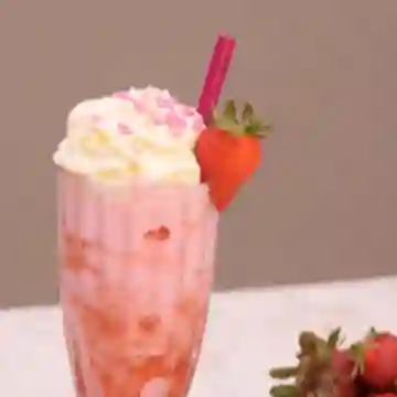 Malteada de Fresa