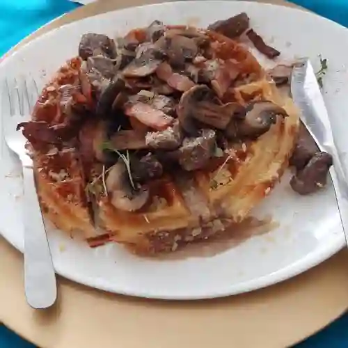 Waffle Stroganoff