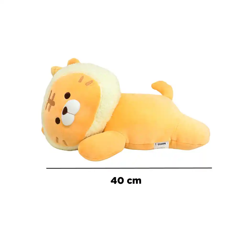 Peluche Acostado Tigre Ice Cream Family Valentine Grande Miniso