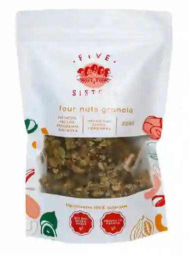 Granola Five Sisters Four Nuts 320 G