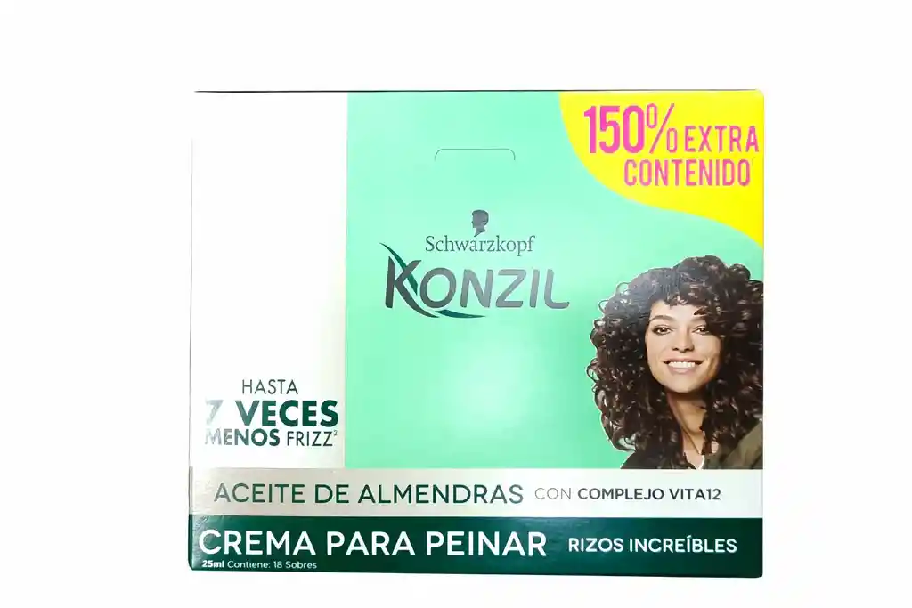 Konzil Crema para Peinar con Aceite de Almendras
