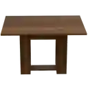 Mesa Comedor Volterra 120 Rta Caramelo