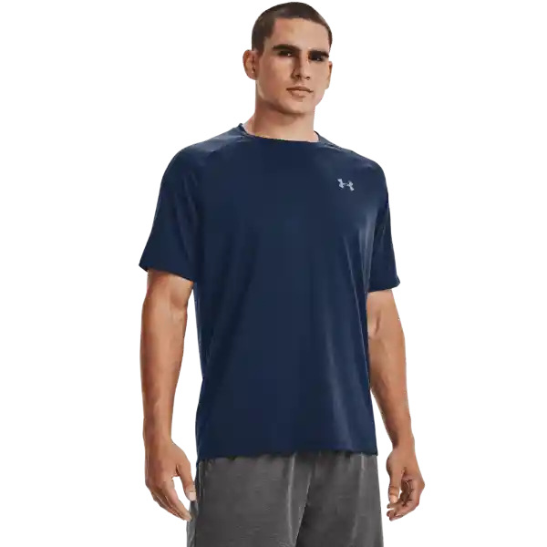 Under Armour Camiseta Tech Tee Para Hombre Azul Talla SM 2.0