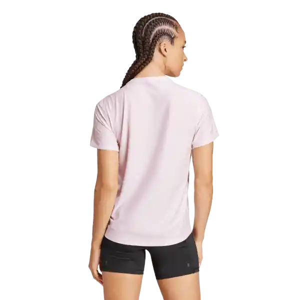 Adidas Camiseta Manga Corta Otr B Tee Correr Mujer Rosado T.S