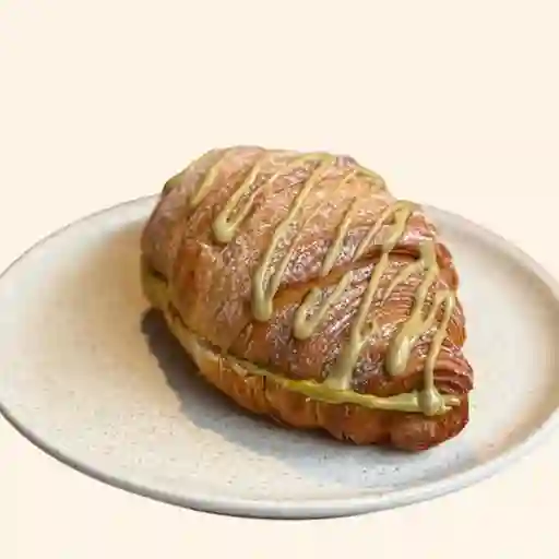 Croissant crema de pistacho