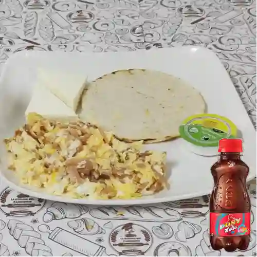 Combo Desayuno + Pony Malta 200 ml