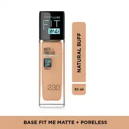 Base Líquida Maybelline Fit Me Natural Buff 230