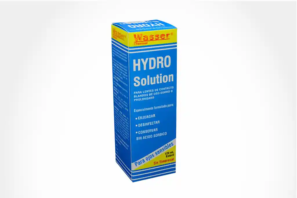Hydro Solution Solucion Limpiadora Lentes De Contacto Fra 12