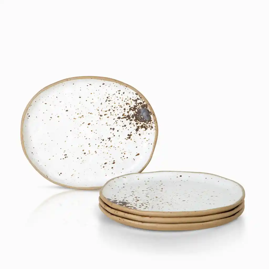 Ambiente Gourmet Plato Mediano Gayra Blanco 21 cm