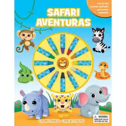 Safari Crayones Creativos Phidal Publishing