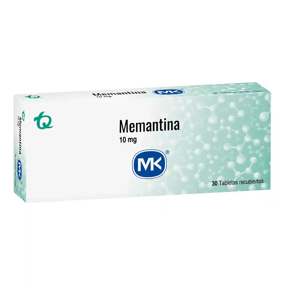 Memantina Mk 10 Mg Tableta Recubierta X30