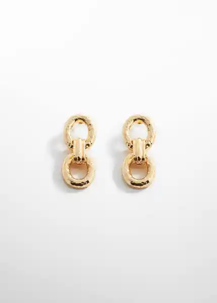 Pendientes Maca Oro Talla 99 Mujer Mango