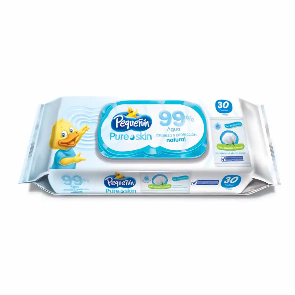 Pequeñin Toallita Humeda Pure Skin