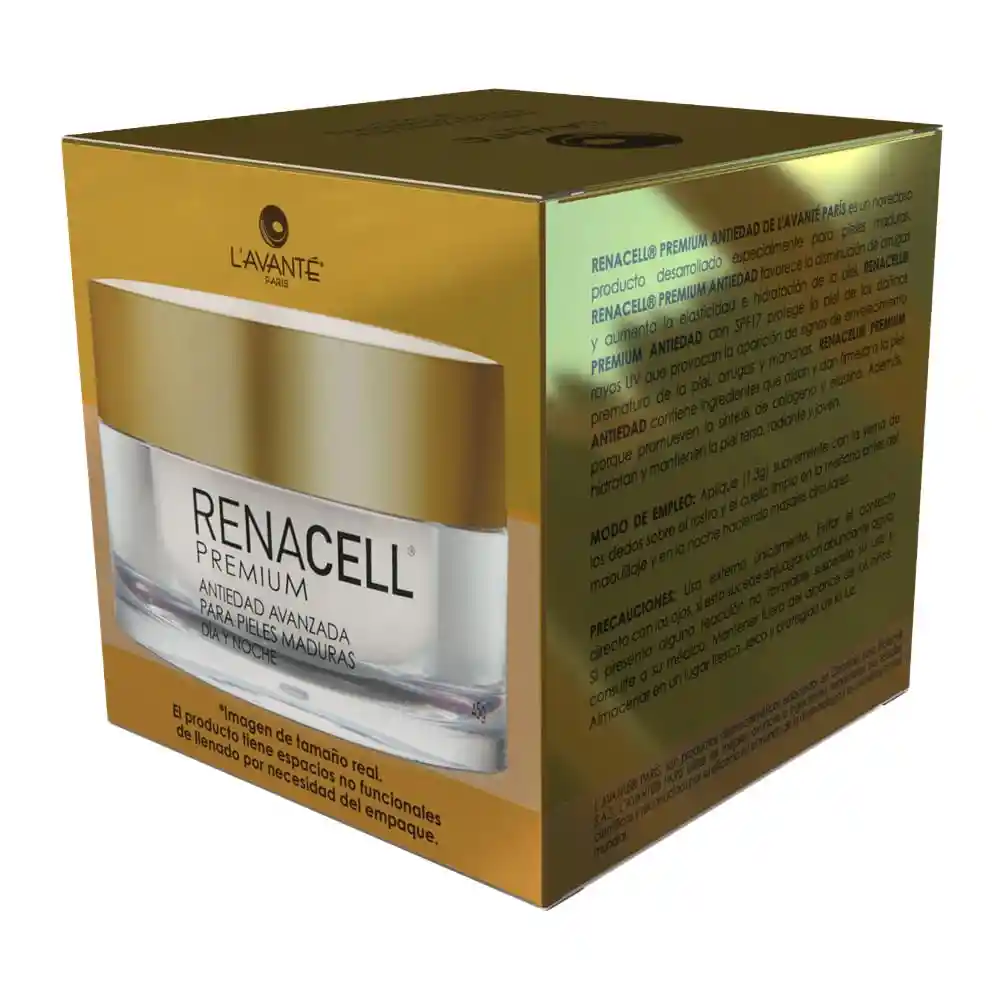 Renacell Crema Facial Antiedad Premium 