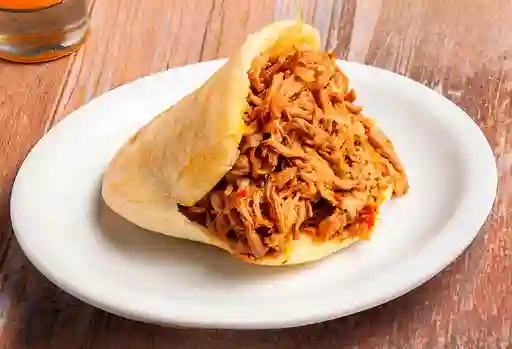Arepa con Carne