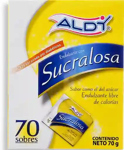 Aldy Endulzante con Sucralosa 