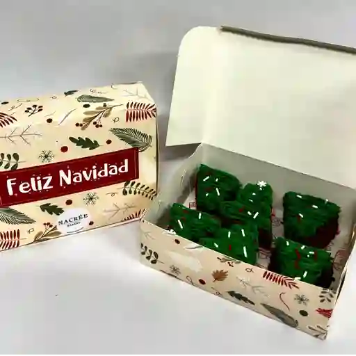 Caja de brownies x6