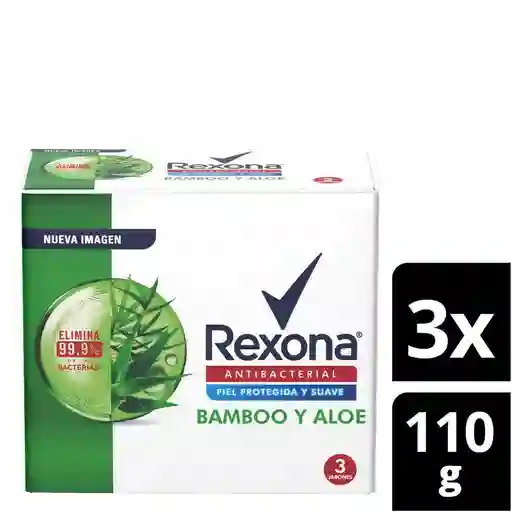 Rexona Jabón Antib Bamboo Aloe