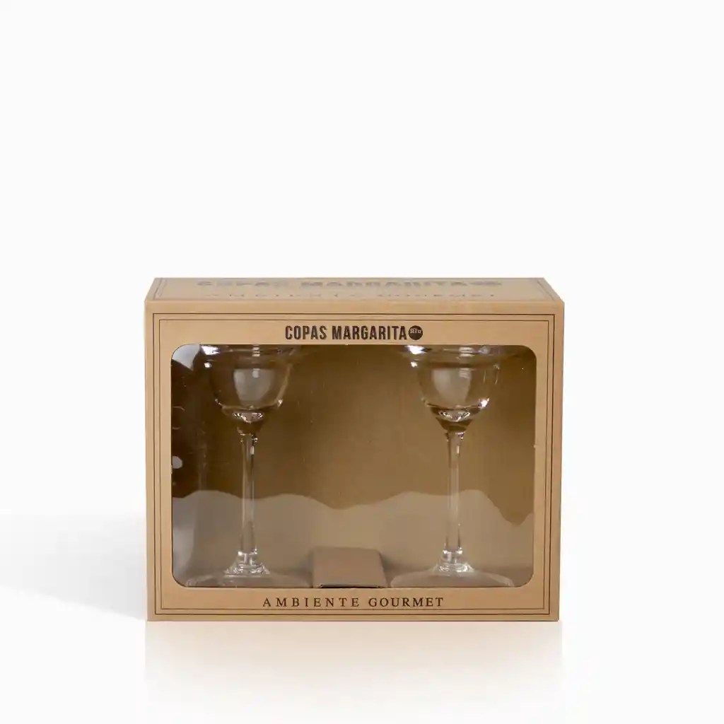 Ambiente Gourmet Copa Margarita Glasses