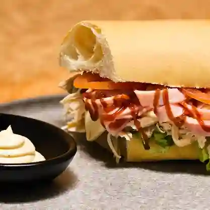 Sánddwich Brisas Bbq