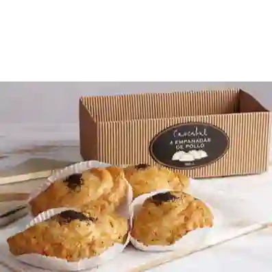 Empanadas Pollo X 4 Unidades