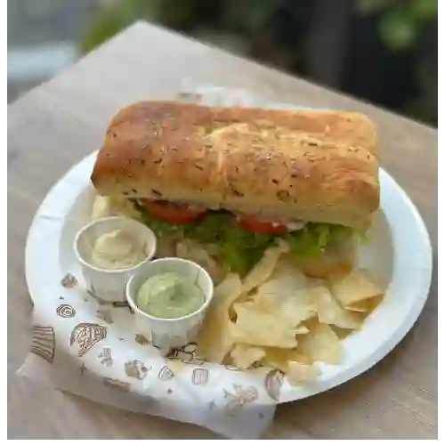 Sándwich Artesanal de Pollo