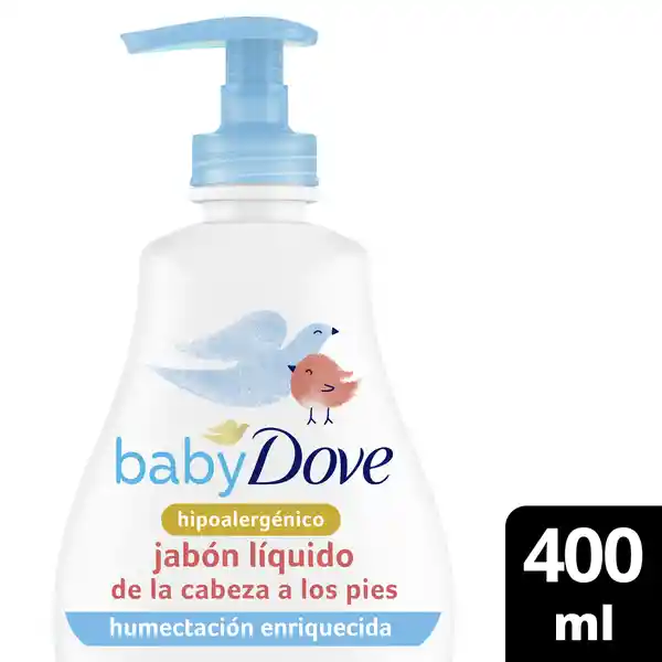Dove Baby Jabón LÍquido Hidratación Enriquecida
