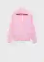 Saco Jersey Tizón Rosa Talla XS Mujer Mango