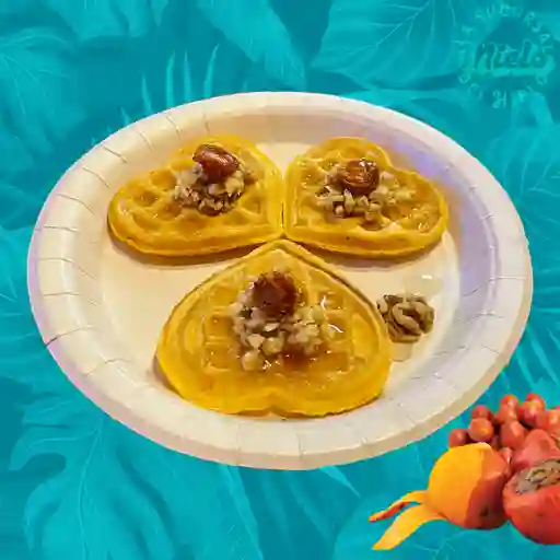Waffles chonta d'oro