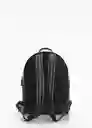 Mochila M Paulo Negro Talla 99 Hombre Mango