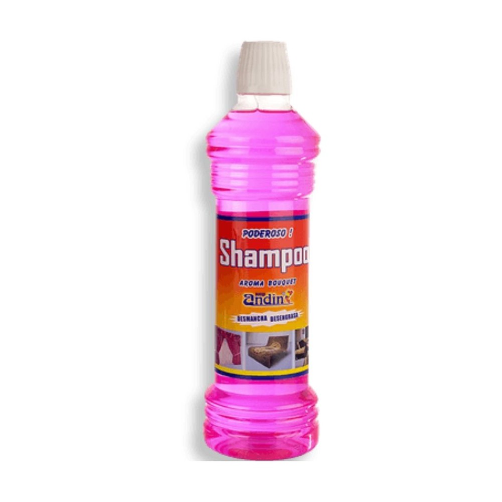 New Andin Shampoo para Alfombras, Cortinas y Tela 810 ml