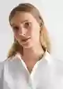 Camisa Isa Blanco Talla 18 Teen Niñas Mango
