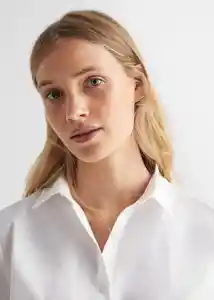 Camisa Isa Blanco Talla 18 Teen Niñas Mango