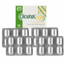 Dicetel Duo Medicamento en Tabletas Recubiertas