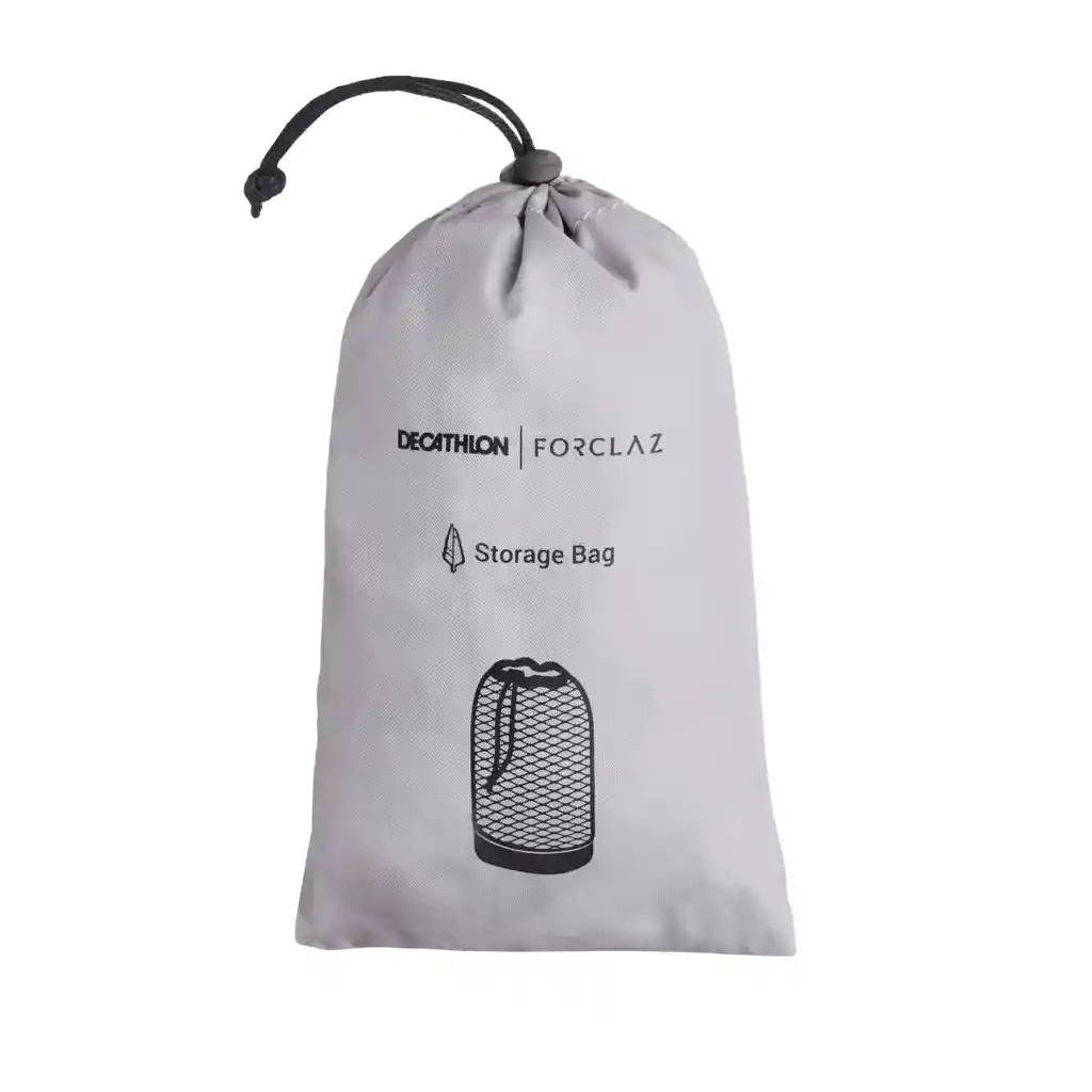 Funda de Tela Mesh Para Sleeping Bag Trekking Gris