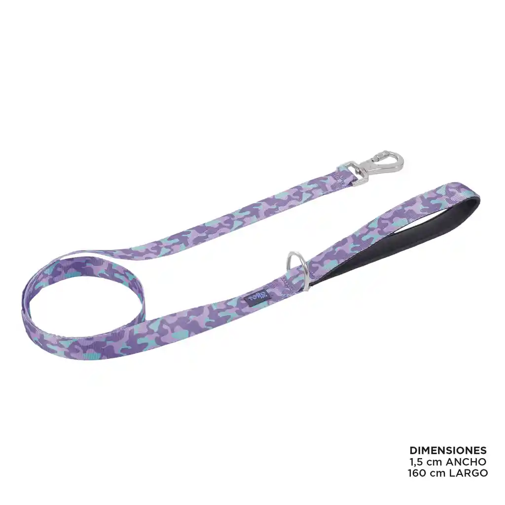Correa Para Mascota Sencilla Odye S Morada