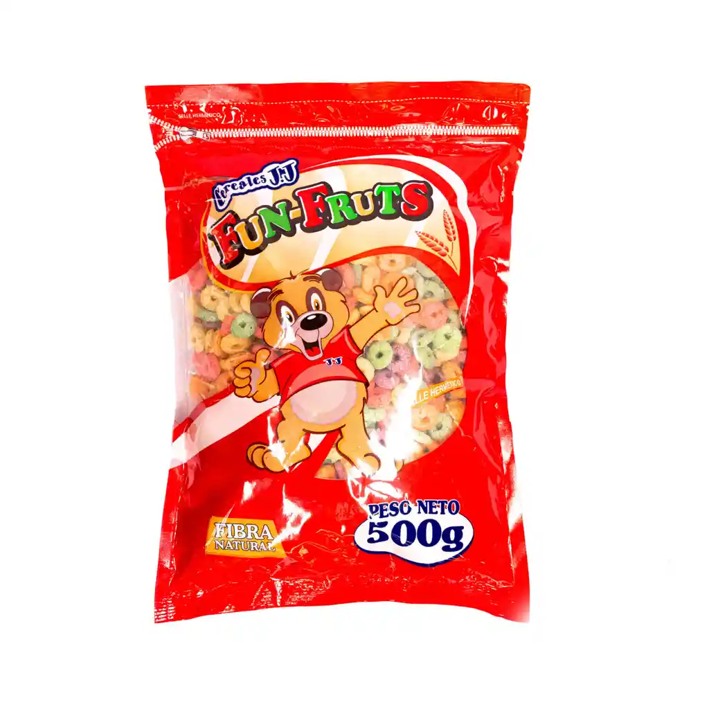 Cereales JJ Cereal Fun Fruits con Fibra Natural