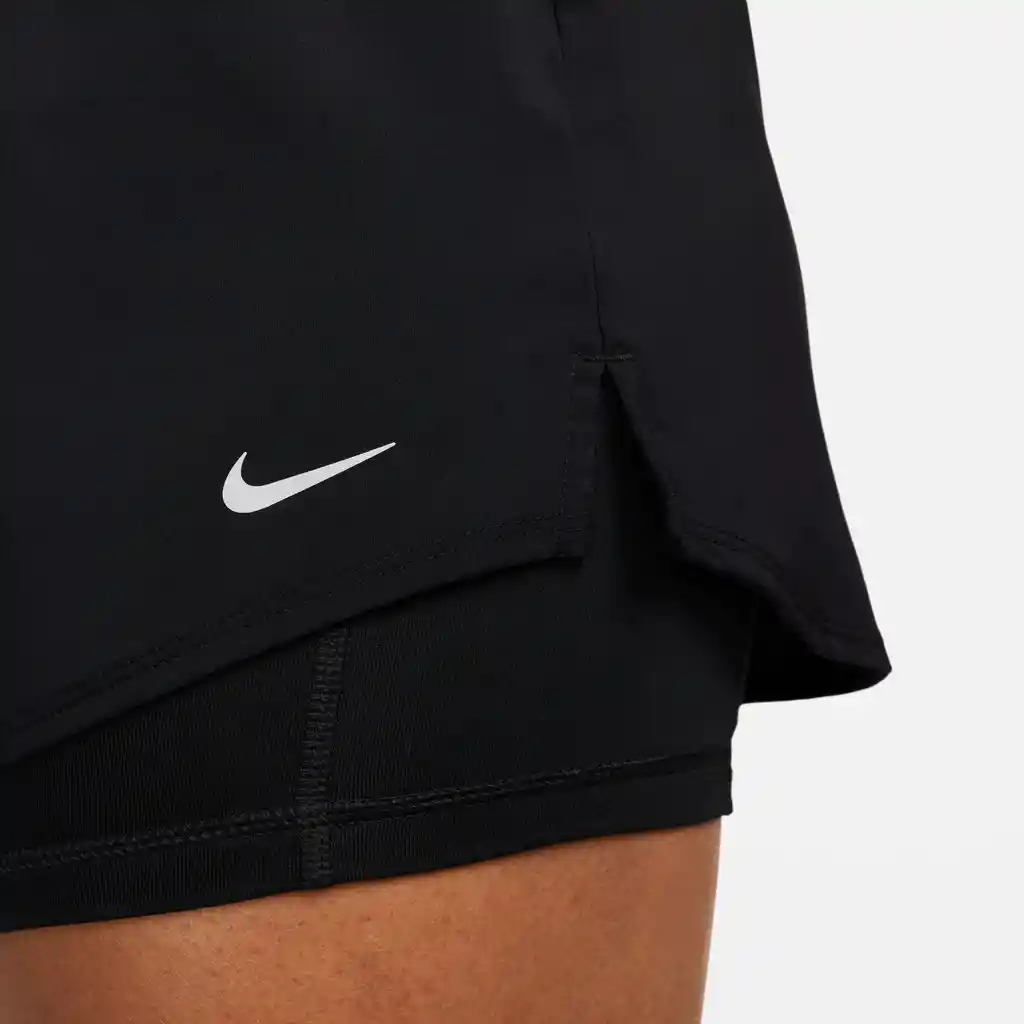 W Nk One Df Mr 3in 2n1 Short Talla L Pantalones Y Lycras Negro Para Mujer Marca Nike Ref: Dx6012-010